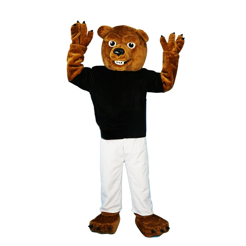 Ursul Mascota Fursuit Costume De Desene Animate, Mascota Personalizat De Mers Pe Jos De Păpuși Animal Costum Costum