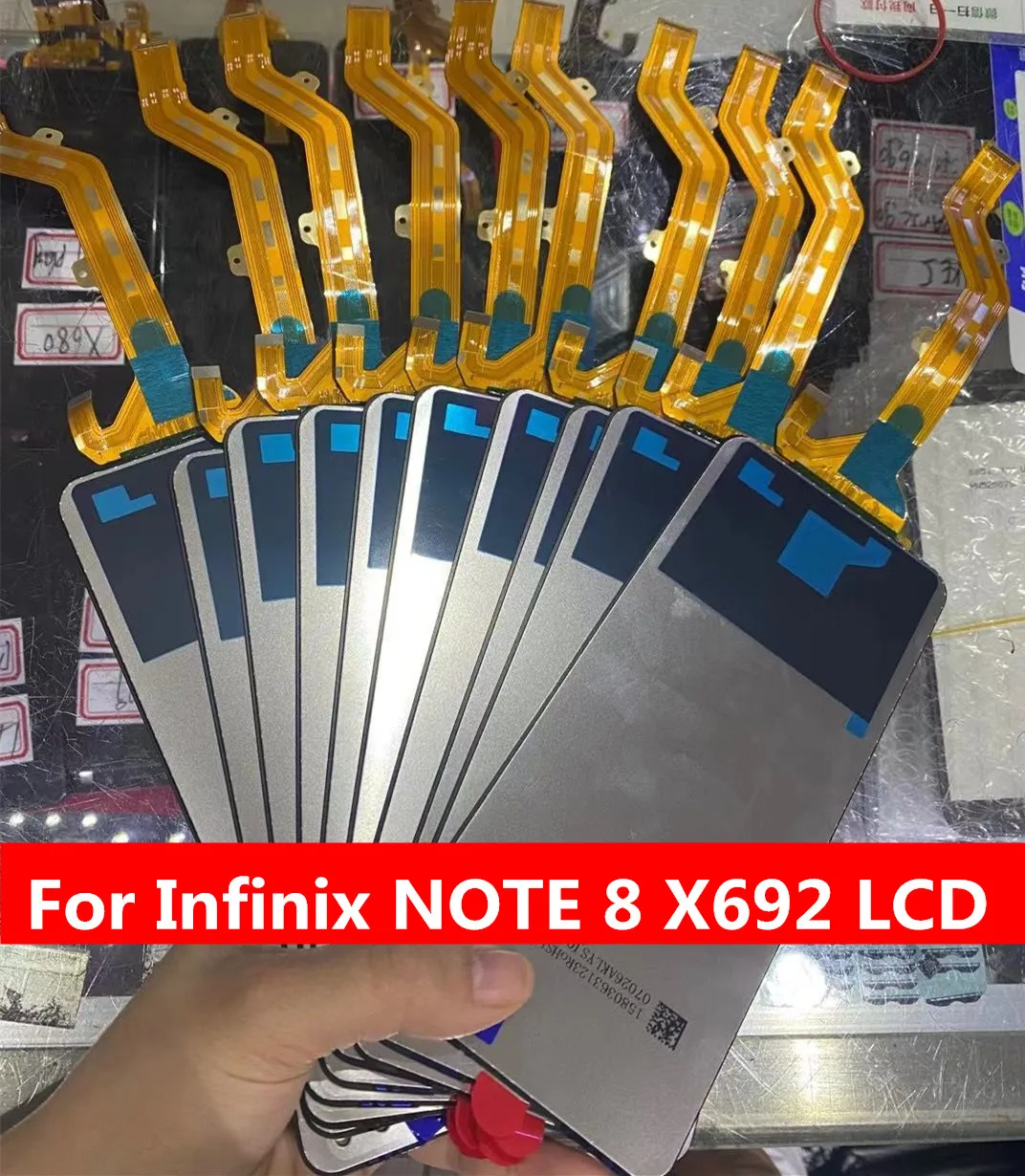 LCD 6.95 Pentru Infinix NOTA 8 X692 Display LCD Touch Screen Digitizer Asamblare Perfectă de Reparare