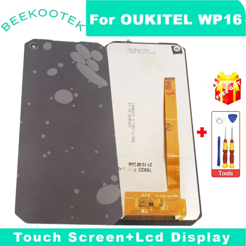 Nou, Original, Oukitel WP16 Ecran LCD Digitizer Touch Panel de Reparare de Sticlă de Înlocuire Accesorii Pentru OUKITEL WP16 Telefon