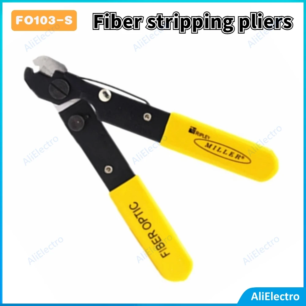 FO103-S singur orificiu de Fibre de separare clește de cablu de fibra optica stripper Miller clemă FO103-S Miller Sârmă stripteuză transport Gratuit