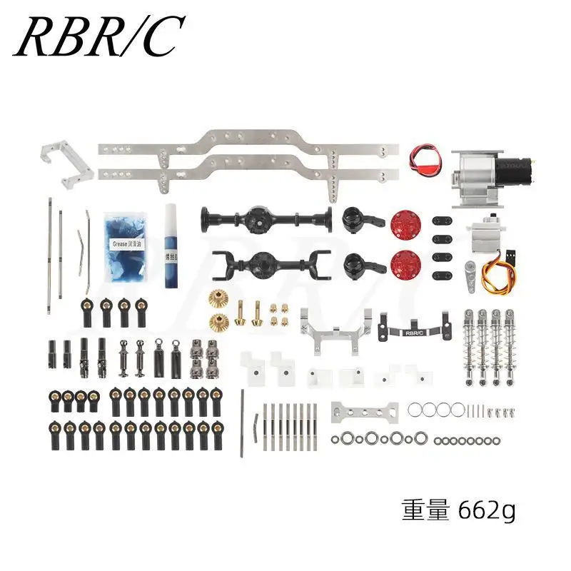 1 Metal RBR/C WP 1:16 din metal 4wd Cb05 Șasiu de Control de la Distanță Masina Diy Jucărie Modificată Model Accesorii