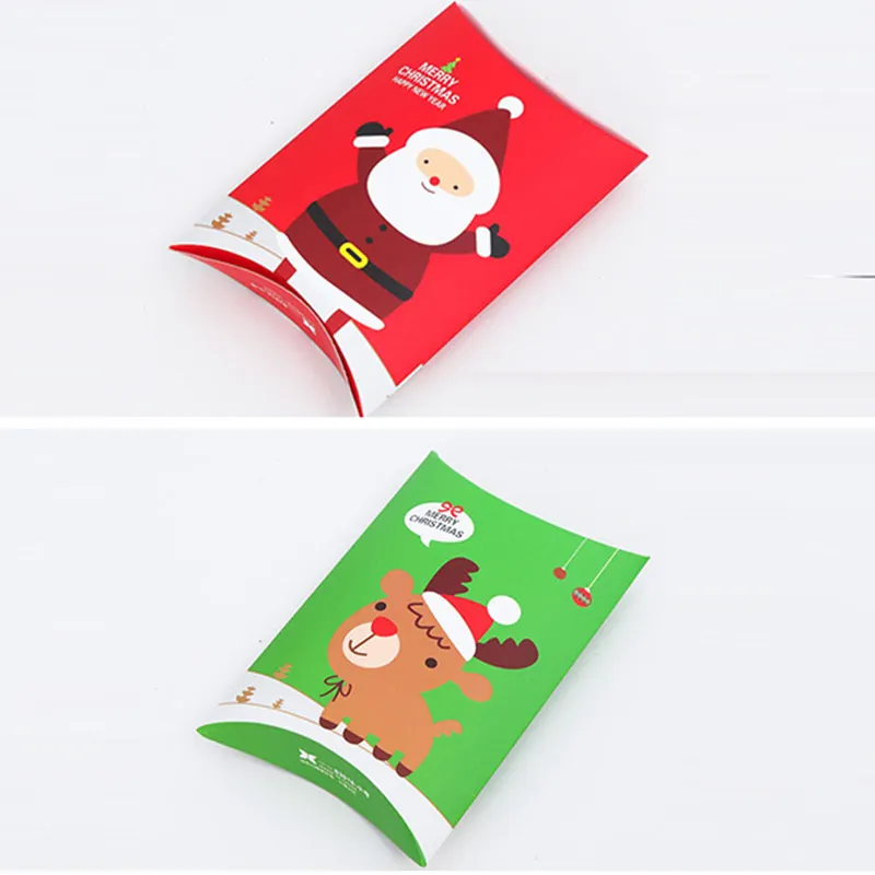 30 buc/lot coreea de Creatie Cutie de Bomboane de Crăciun Cadou de Ambalare Caz Moș Crăciun Model de Zahăr Cutie Pentru Decor Petrecere de Anul Nou Cutie