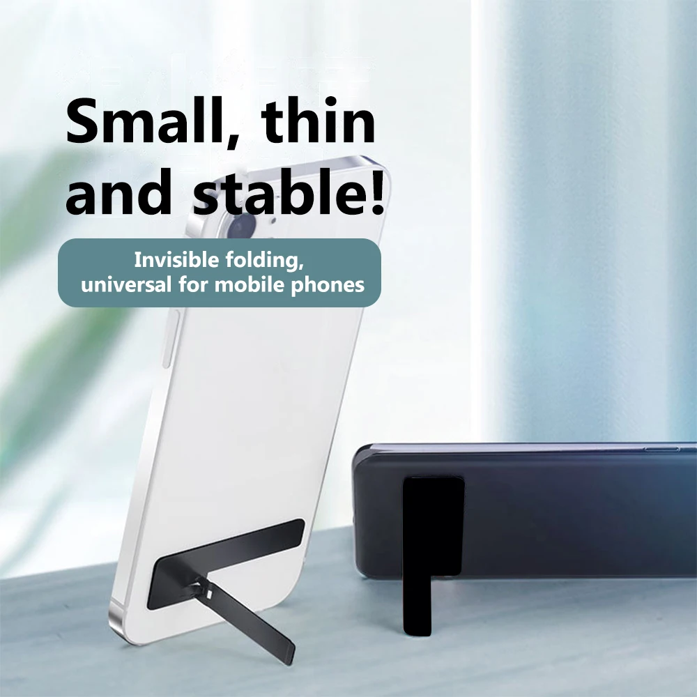 Stand Universal Mini Metal Suport pentru Telefonul Mobil, Multi-unghi Reglabil Pliere Invizibil Portabil Suport Desktop Suport de Telefon