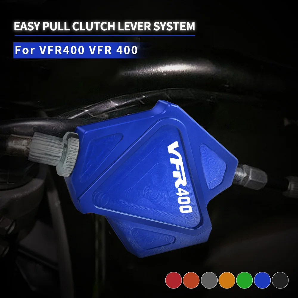 Pentru Honda VFR400 VFR 400 Cu Logo-ul de Motociclete Accesorii CNC Aluminiu Stunt Maneta de Ambreiaj Ușor Trageți Cablul Sistem de Motocross parte
