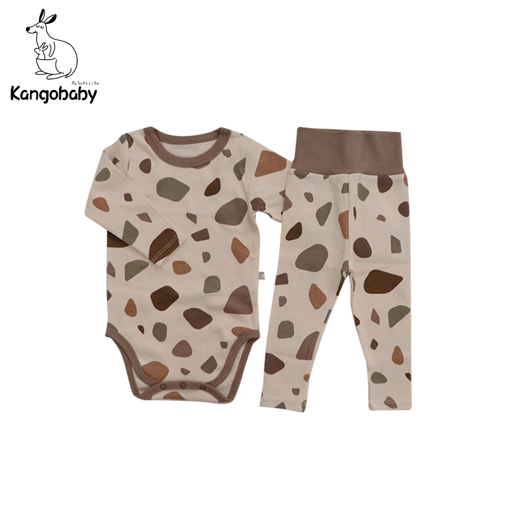 Kangobaby #Meu Moale Viața# 2023 New Sosire Primavara Toamna Copilul Acasă Purta Baieti Pijamale Fete De Moda Cald Haine Copii