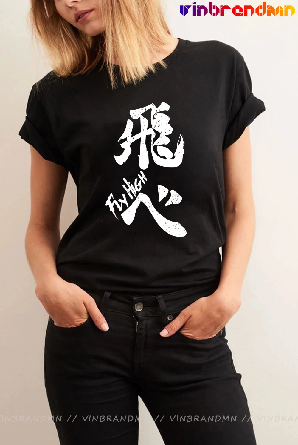 2021 mai Recente de Proiectare Japonia stil Haikyuu Karasuno Zbura Ridicat tricou feminin de baschet new Jersey zbor femeie T-shirt Grup tricoul Echipei