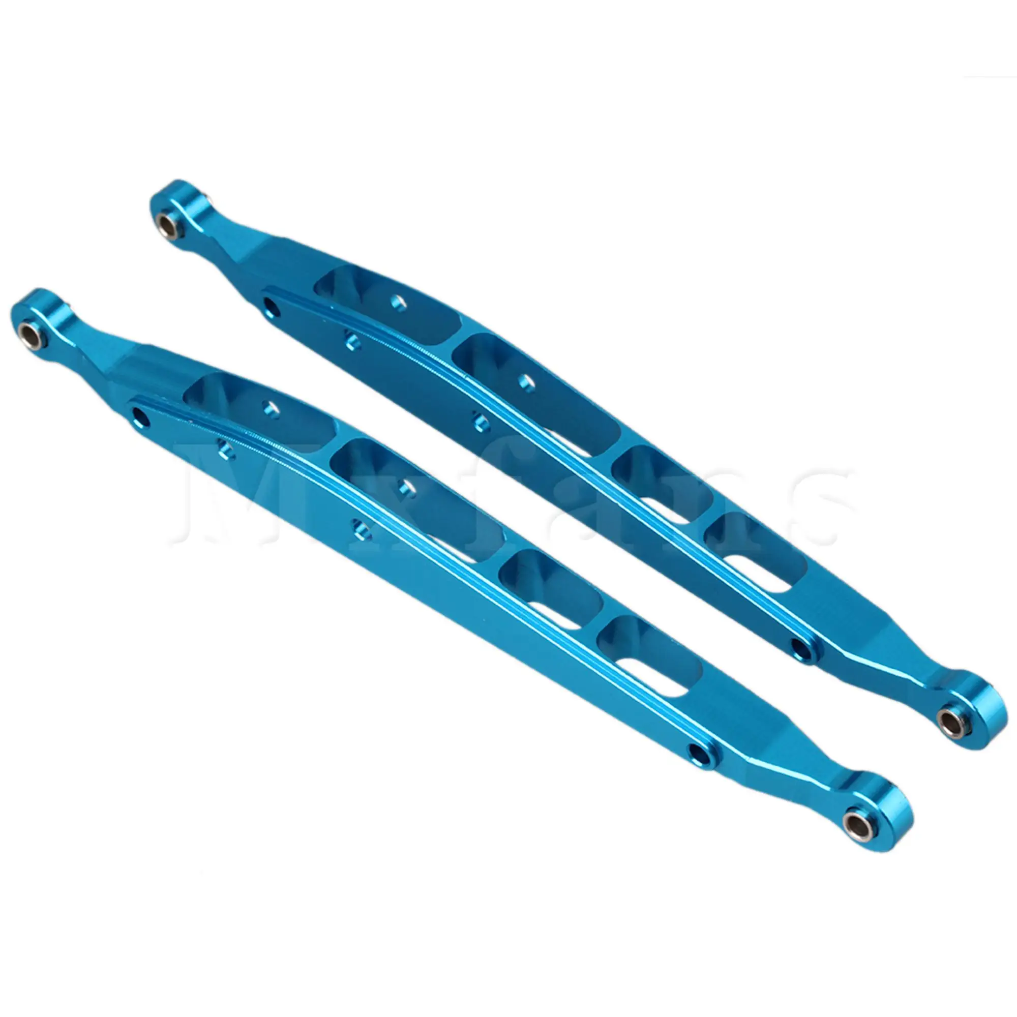 Albastru Inferior Spate Sasiu Hidraulic Link-ul de AX31008 Înlocuitor pentru AXIALE YETI Rock Racer RC 1:10 90026 Pachet de 2