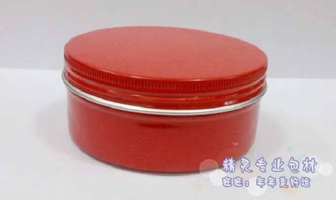 en-gros de 150g de Aluminiu Borcan Cosmetice Recipient Filet ,50pcs 150ml Machiaj Roșu Recipient Fabrica de en-Gros