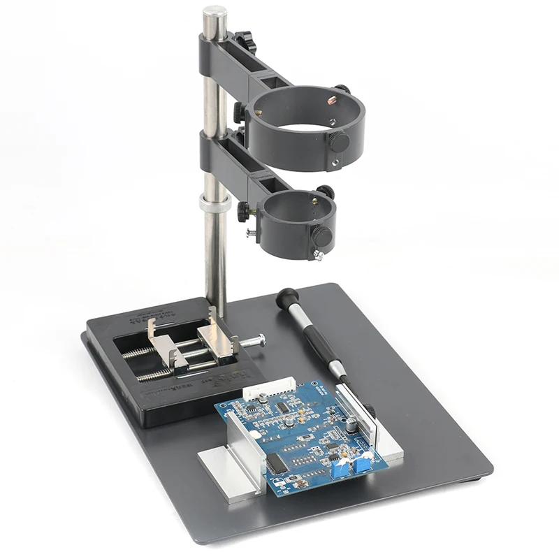 Metal minitype 2 in 1 Microscop Digital aparat de Fotografiat Suport Portabil Stand suport de birou Pistol de Aer Cald Holdr Pentru 300X 100 de ori C mount Lens
