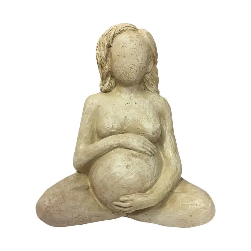 Nastere Femeia Sculptura Rasina de Artizanat Ornamente Desktop Acasă Decorare Dragostea Maternă Este Mare Gotic Mamei Naștere Statuie