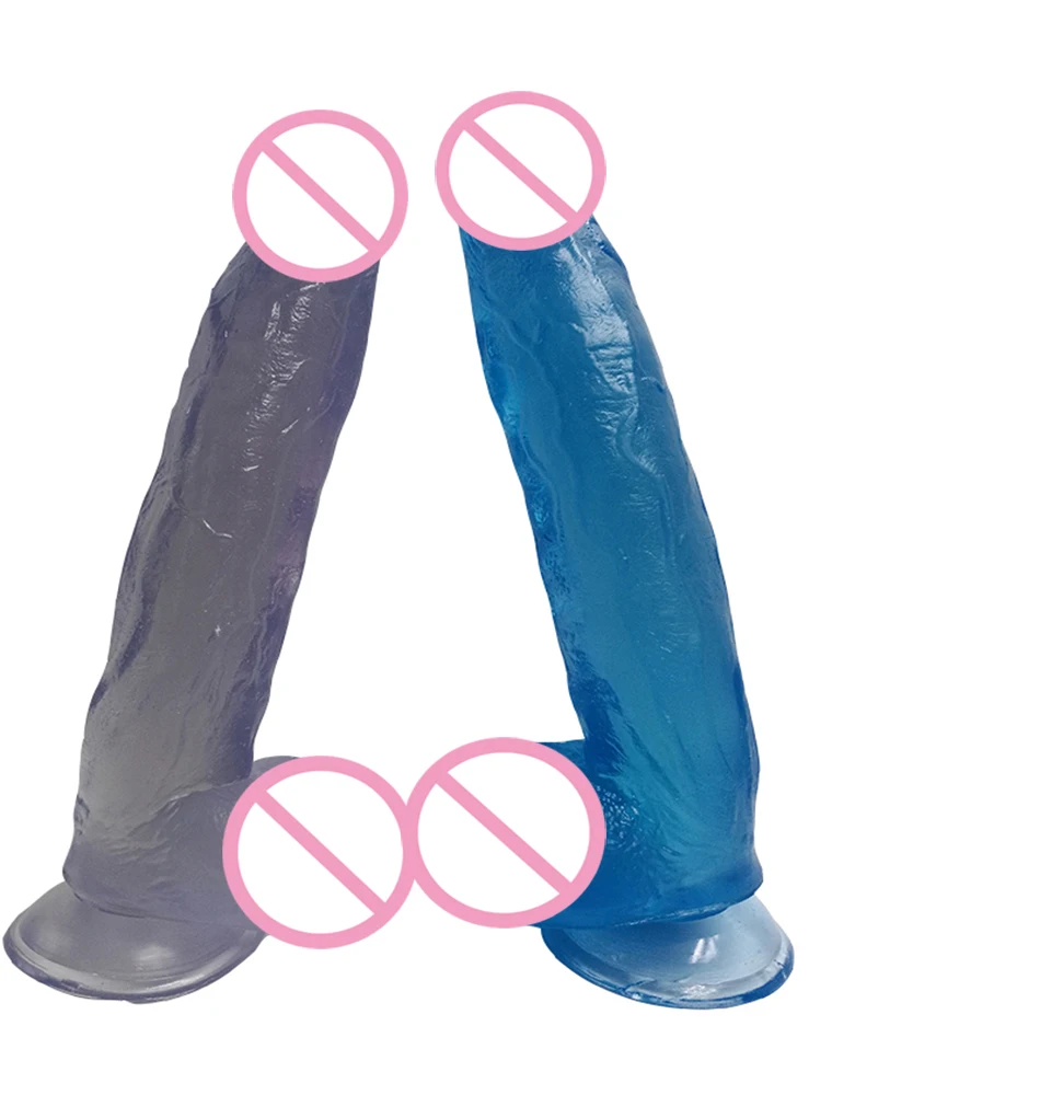 Super Gros Translucid Mare Dildo-uri de 12 inch Extrem de Mare Vibrator Realist Robust ventuza Penisului Penis Dong jucării Sexuale pentru Femei