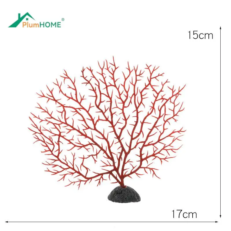 Coral Tree Acvariu Rezervor De Simulare Rășină Artificială Decor Moale Ornament