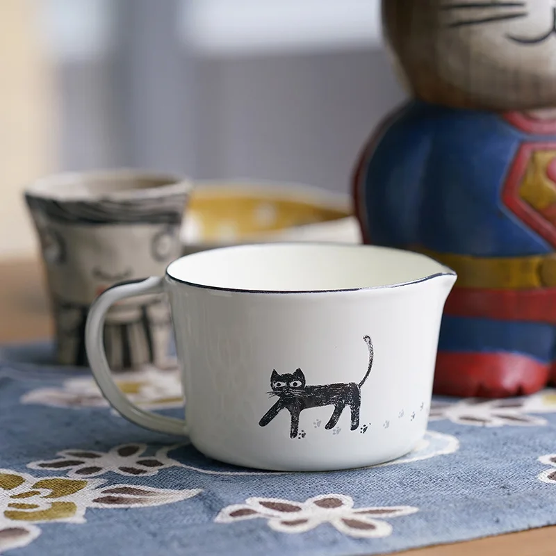 Email Ceașcă De Măsurare Cu Scară De Cafea Trage Cupa Stil Japonez Cana De Lapte