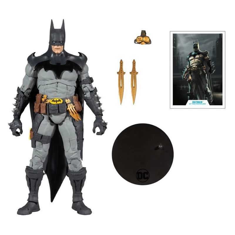 McFarlane Toys 7-inch Multiversului DC Aur Colecție de Etichete Batman figurina Model Decor de Colectare de Jucării Cadou de Ziua de nastere