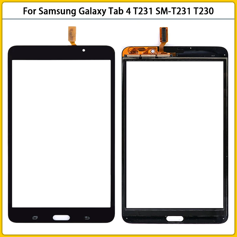 10buc Pentru Samsung Galaxy Tab 4 T231, SM-T230 T231, SM-T230 Panou de Ecran Tactil Digitizer Senzor Frontal de Sticlă T231 TouchScreen Replac